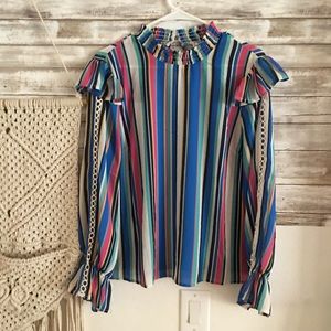 Puffer sleeve 🍅 “Flying tomato” 🍅 blouse